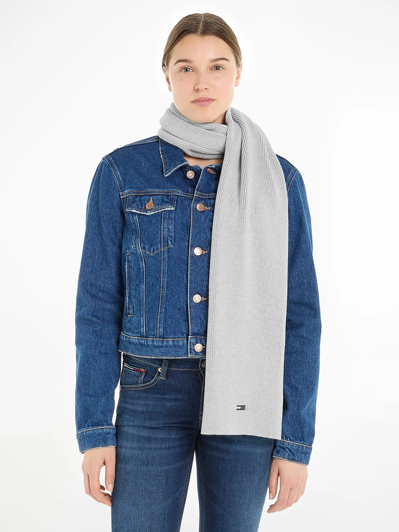TOMMY JEANS | Schal | hellgrau